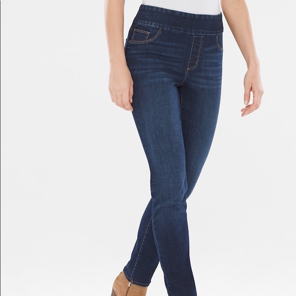 Wallflower Denim - Wallflower Pull On Elastic Skinny Jeans L